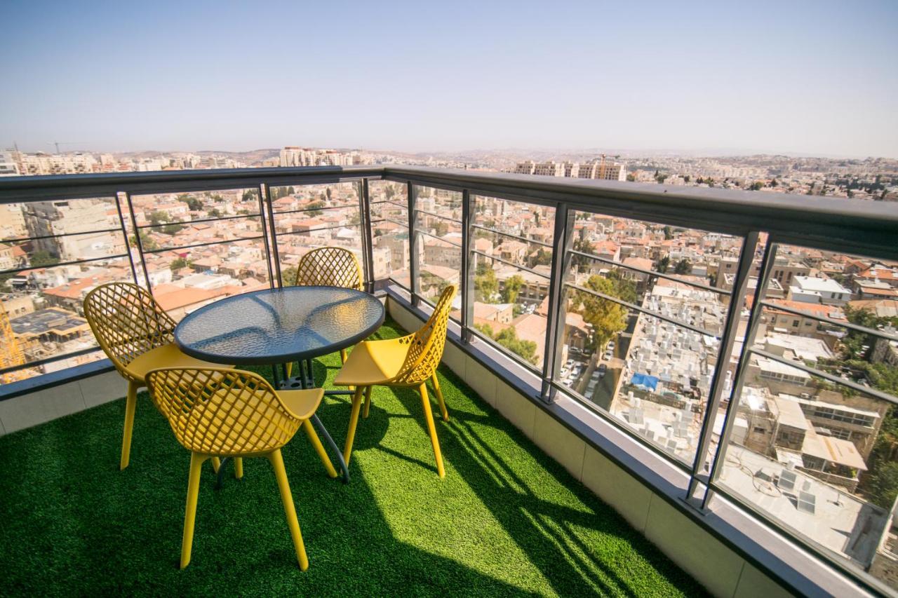 Gorgeous Design 3 Bdr Appart - J Tower - Amazing View! Apartment Jerusalem Exterior photo